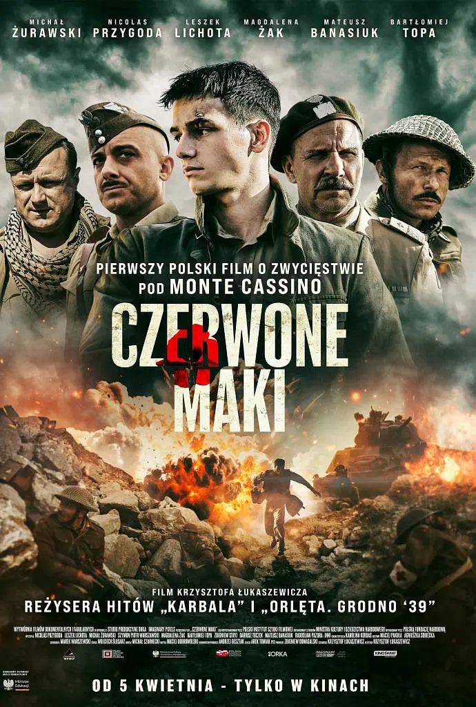 【电影】浴血卡西诺 Czerwone maki (2024) 历史/战争 1080P 中文字幕