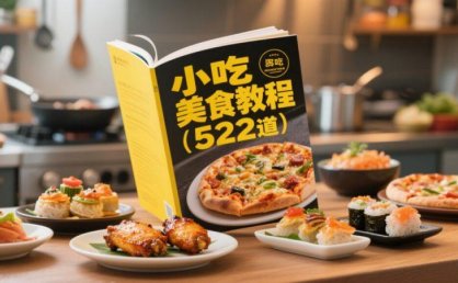 全部收费创业资料价值几万的小吃美食教程(522道)