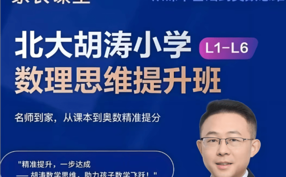 北大胡涛小学数理思维提升班1-6年级上下册全套【附PDF文档】