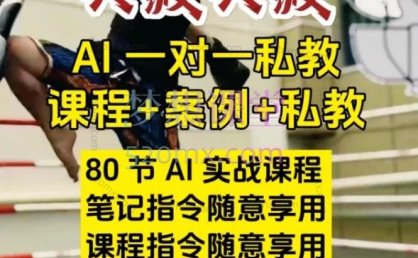 六叔《AI指令实战课》课程+案例+私教